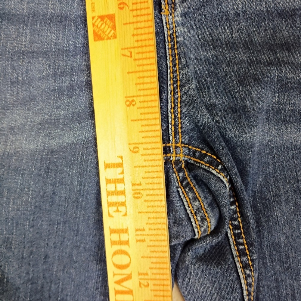 Torrid Womens 16R Luxe Slim Boot Super Stretch Jeans Medium Dark Wash Mid Rise - Picture 12 of 16
